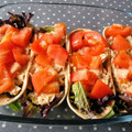 El cooksnap de Laegnur cuando hizo Tacos vegetales con atún y mayonesa.