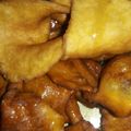 El cooksnap de Kristal Velez cuando hizo Tortas fritas con almíbar.