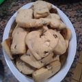 El cooksnap de Gaby cuando hizo Galletitas con chips de chocolate.