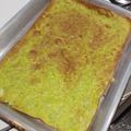 El cooksnap de Alvaro Rodriguez cuando hizo Fainá de zapallitos,.
