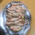 El cooksnap de yayita cuando hizo Cigalas salteadas al whisky.