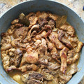 El cooksnap de Alfonso Peña Sevillano cuando hizo Conejo al ajillo.