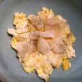 El cooksnap de Romy Repetto cuando hizo Desayunos - huevos revueltos.