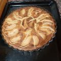 El cooksnap de Cordobesita Moyano cuando hizo Tarta de manzana y queso. Thermomix.