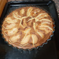 El cooksnap de Cordobesita Moyano cuando hizo Tarta de manzana y queso. Thermomix.