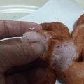 Cooksnap dari Saidaniwita untuk resep Donat Gula Ubi Ungu