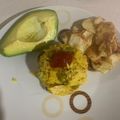 El cooksnap de lc Ramirez cuando hizo Arroz con pollo.