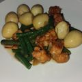 Cooksnap dari Ummi Rasy@ttar untuk resep Tumis TKP (Tempe, Kacang panjang, Puyuh)