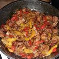 El cooksnap de González yamila cuando hizo Chorizos a la sidra.
