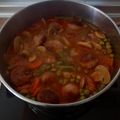 El cooksnap de Fco Javier Ulzurrun Burgui cuando hizo Albóndigas a la jardinera (Thermomix).