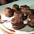 El cooksnap de Antonella Damiano cuando hizo Alfajores de salchichón de chocolate.