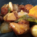 El cooksnap de DelicIANNcook cuando hizo Pollo con almendras.