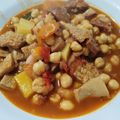 El cooksnap de Marco cuando hizo Mondongo a la española (Gringa).