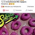 Cooksnap dari Dapoer Ismia untuk resep DoNaGa (Donat Buah Naga)