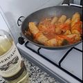 El cooksnap de Eliana Sena cuando hizo CHORIZOS al vino blanco para ADRIANA.