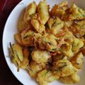 Cooksnap Julia ALeen Aireish semasa beliau membuat Cucur kucai.
