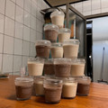 許婕綸's cooksnap of when they made 黑糖珍珠奶茶奶酪.