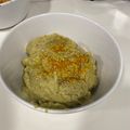 El cooksnap de monica sandoval cuando hizo Hummus de aguacate.