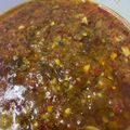Cooksnap Qasrina semasa beliau membuat Sambal Penyet Mercik.