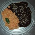 El cooksnap de Luna Revilla cuando hizo Mole poblano.