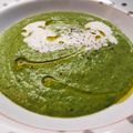 Cooksnap από amande στη συνταγή Βελουτέ σούπα αρακά με συνοδευτική σάλτσα Ντέμι Μοντέ