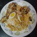 Sanchita Das's cooksnap of when they made অল্প তেলে কলকাতা স্টাইলে চিকেন বিরিয়ানি (kolkata style chicken biryani recipe in Bengali).