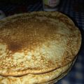El cooksnap de Amanda cuando hizo Panqueques con dulce de leche.