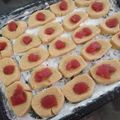 El cooksnap de Lucia Figueroa cuando hizo Ojitos caseros + harina de garbanzo.