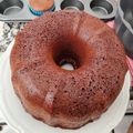 El cooksnap de Mariana Zoé cuando hizo Budín capucchino... Chocolate + café + vainilla.