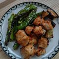 さんごりあす's cooksnap of when they made ★ズボラな焼き鳥★串なし！鶏もも肉と白葱.