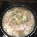 El cooksnap de Fermin Bernaus cuando hizo Kokotxas de bacalao.