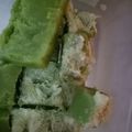 Cooksnap dari Istina Suci untuk resep Bolu Kukus Pandan Keju (#pr_recookanekabolkus)