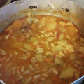 El cooksnap de Luis LeCroix cuando hizo Guiso de mondongo con porotos👌😋😋.