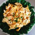 Cooksnap của Huyen le Tran khi họ làm theo món Tôm xào nấm đùi gà,cải thìa