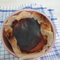 Cooksnap dari Juni Sihotang untuk resep Basque Burnt Cheesecake (versi ekonomis)