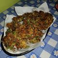 El cooksnap de Alejandra Bonzi cuando hizo Torrejas de hojas de remolacha.