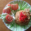 El cooksnap de Eimmy Santana cuando hizo Mofongo relleno de camarones al ajillo.