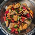 El cooksnap de Laura Fernández cuando hizo Mejillones de roca a la vinagreta roja.