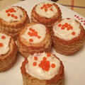 El cooksnap de Neus g cuando hizo Vol au vent de hojaldre rellenos de bacalao ahumado y mascarpone - fácil.
