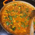 Kate Carless's cooksnap of when they made 🌱 Vegan Pulled Aubergine & Chickpea Coconut Curry 🍛.