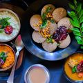 Madhumita Bishnu's cooksnap of when they made Idli sambar with coconut chutney.
