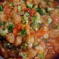 El cooksnap de Elena Jasso Sanchez cuando hizo Pollo agridulce al estilo chino.