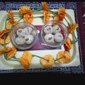 Pooja varshney का कुकस्नैप जब उन्होंने नारियल मावा लडू (nariyal mawa ladoo recipe in Hindi) बनाया था।