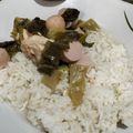 Cooksnap dari Agnes Utari untuk resep 051. Sayur Sawi Asin Ayam Kuah
