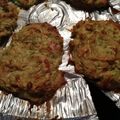 El cooksnap de aromadulce cuando hizo Tortitas de calabacín al horno.