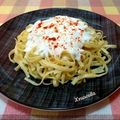 Cooksnap από 𝒳𝓇𝓊𝓈𝑜𝓊𝓁𝒶 𝒦𝑜𝓃𝓉𝑜𝓅𝑜𝓊𝓁𝑜𝓊 στη συνταγή 💯Ταλιατέλες με γιαούρτι και σκόρδο αλά ποντιακά