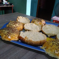 El cooksnap de magui Vilte cuando hizo Pan esponjoso para hamburguesas.