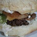 El cooksnap de Mariana Tarzetti cuando hizo Pan de hamburguesas con medallones caseros.