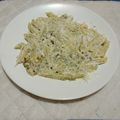 El cooksnap de ALBA FERN cuando hizo Macarrones con brócoli, bacon, nata y queso.