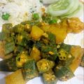 Karabi 's cooksnap of when they made রসুন ভেন্ডি দো পেঁয়াজা (Rosun bhendi do peyanja recipe in Bengali).